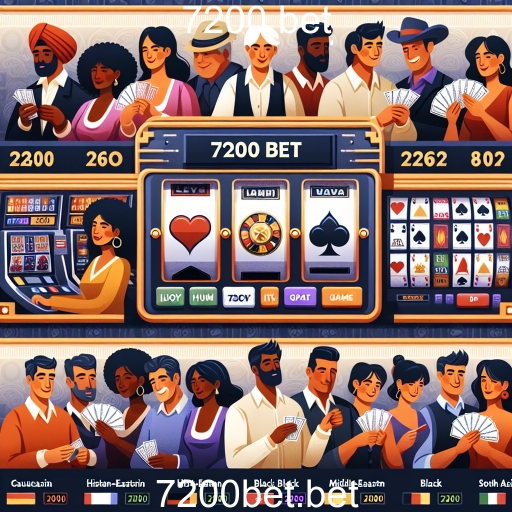 Explore o Mundo dos Jogos na 7200 Bet